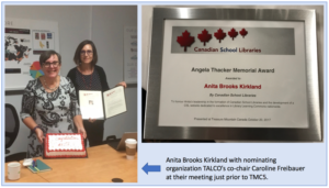 Angela Thacker Award 2017