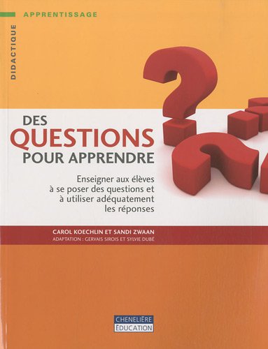 Des Questions Pour Apprendre