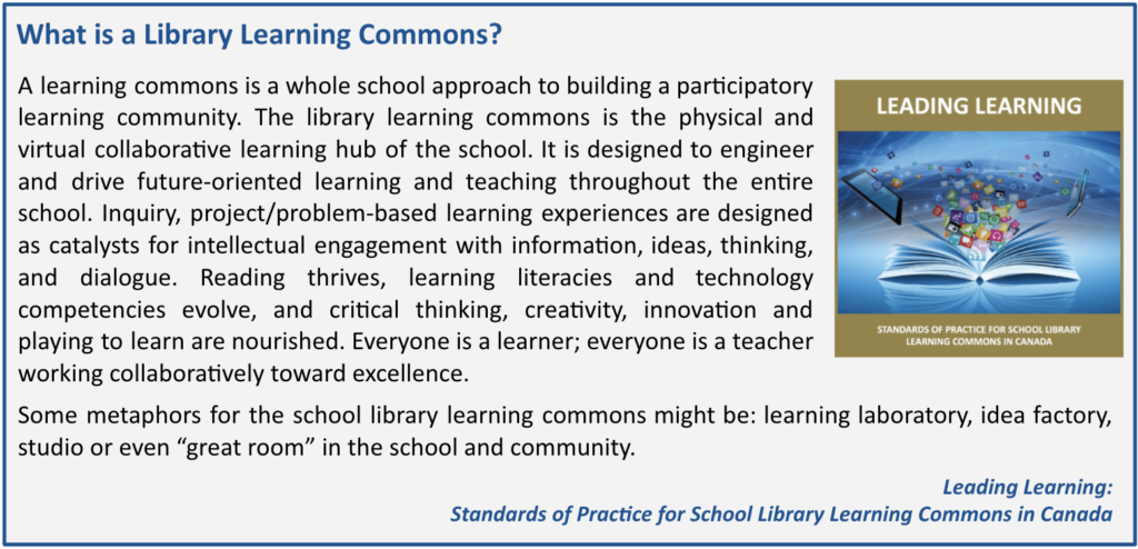 What is a Library Learning Commons?