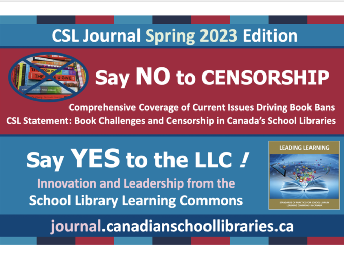 CSL Statement: Book Challenges And Censorship In Canada’s School ...