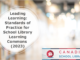 Leading Learning Updates
