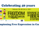 Featured Image for the article "Celebrating 40 years of Freedom to Read Week: Championing Free Expression in Canada" by Michelle Arbuckle. This image shows the banner image for Freedom to Read week 2024.