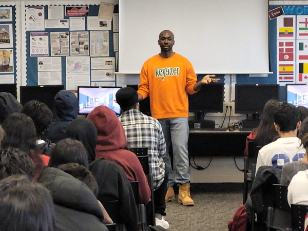 Kern Carter at Louise Arbour Secondary School