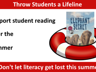 Support student reading over the summer.