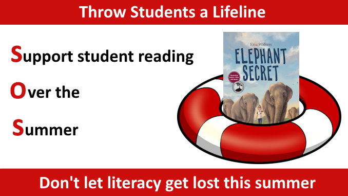 Support student reading over the summer.