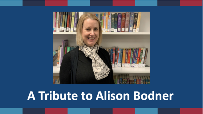 A Tribute to Alison Bodner