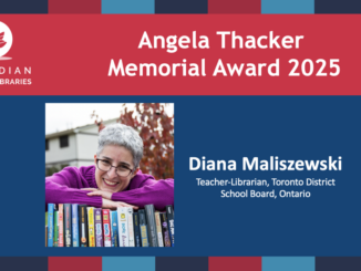 Angela Thacker Award recipient Diana Maliszewski