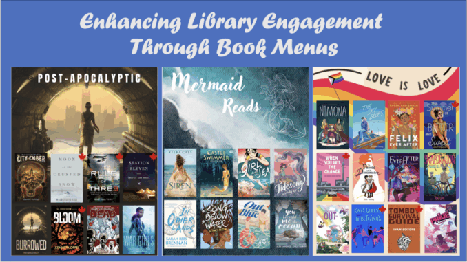 BookMenusFeature Enhancing Library Engagement Through Book Menus