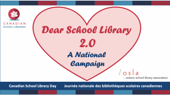 CSLD_DearSchoolLibrary Dear School Library 2.0